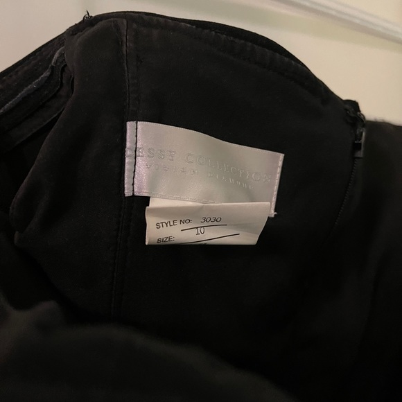 Black Dessy Bridesmaid Dress - Picture 4 of 4